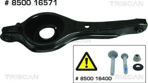 Kawe 8500 16571 - Track Control Arm www.autospares.lv