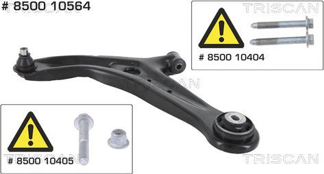 Kawe 8500 10564 - Track Control Arm www.autospares.lv