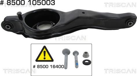 Kawe 8500 105003 - Track Control Arm www.autospares.lv