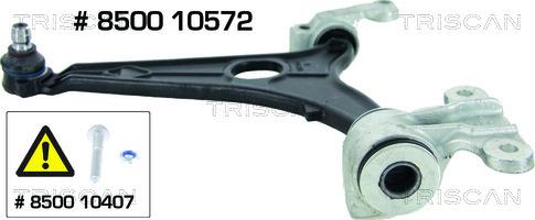 Kawe 8500 10572 - Track Control Arm www.autospares.lv