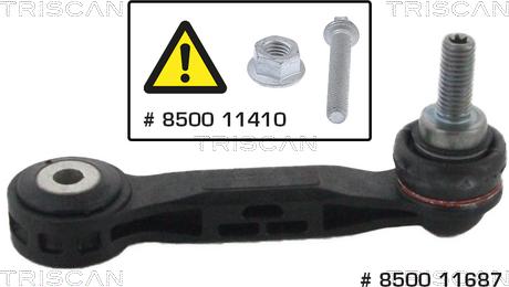 Kawe 8500 11687 - Stiepnis / Atsaite, Stabilizators www.autospares.lv