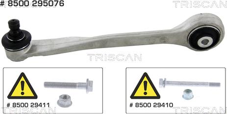 Kawe 8500 295076 - Рычаг подвески колеса www.autospares.lv