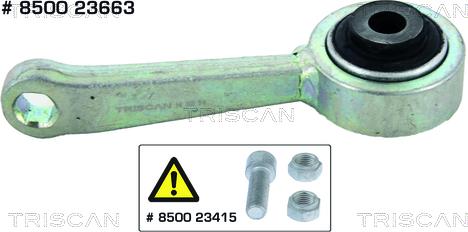 Kawe 8500 23663 - Stiepnis / Atsaite, Stabilizators www.autospares.lv