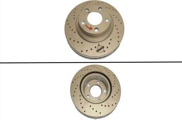 Kawe BDRS1731.25 - Brake Disc www.autospares.lv