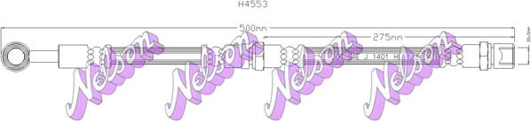 Kawe H4553 - Bremžu šļūtene www.autospares.lv