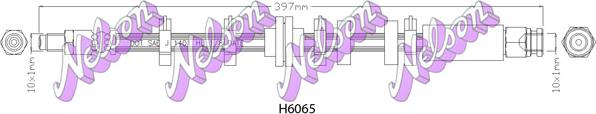 Kawe H6065 - Bremžu šļūtene www.autospares.lv