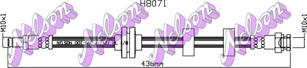 Kawe H8071 - Bremžu šļūtene www.autospares.lv