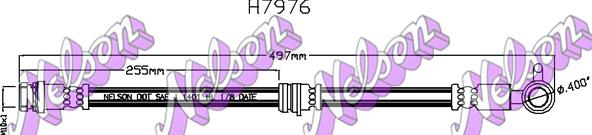 Kawe H7976 - Bremžu šļūtene www.autospares.lv