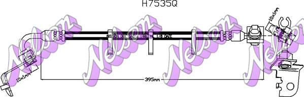 Kawe H7535Q - Bremžu šļūtene www.autospares.lv