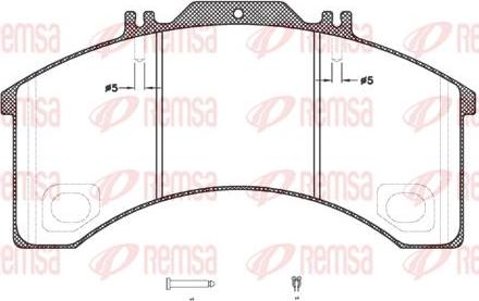 Kawe JCA498.30 - Bremžu uzliku kompl., Disku bremzes www.autospares.lv