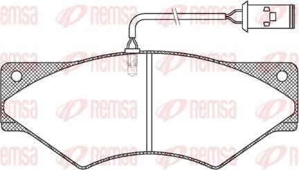 Kawe JCA436.40 - Bremžu uzliku kompl., Disku bremzes www.autospares.lv