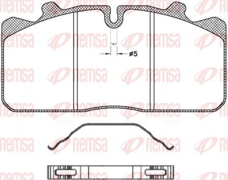 Kawe JCA658.00 - Bremžu uzliku kompl., Disku bremzes www.autospares.lv