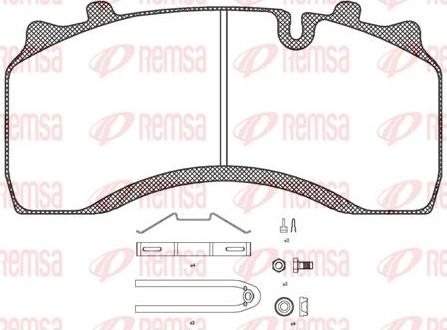 Kawe JCA1032.30 - Bremžu uzliku kompl., Disku bremzes www.autospares.lv