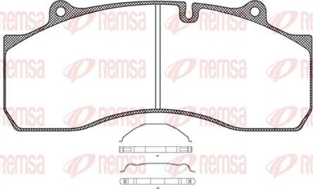 Kawe JCA1073.00 - Bremžu uzliku kompl., Disku bremzes autospares.lv