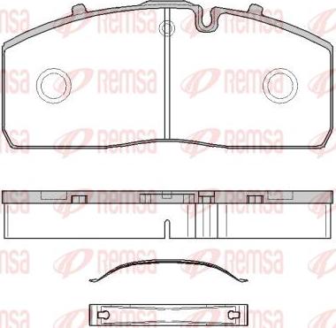 Kawe JCA1790.00 - Bremžu uzliku kompl., Disku bremzes www.autospares.lv