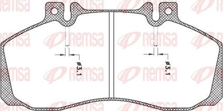 Kawe JCA245.00 - Bremžu uzliku kompl., Disku bremzes autospares.lv