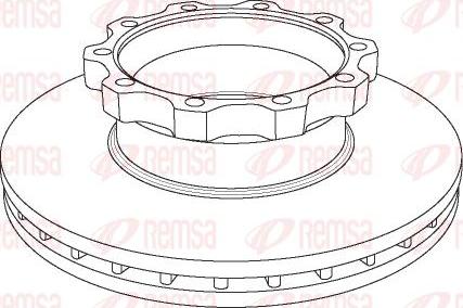 Kawe NCA1044.20 - Bremžu diski www.autospares.lv