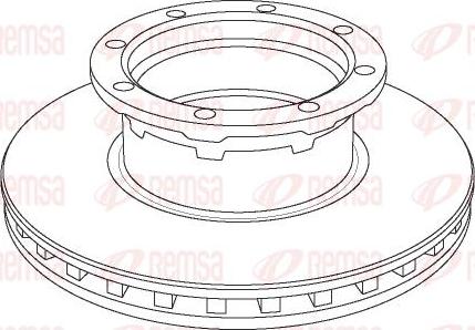 FTE BS5289 - Bremžu diski autospares.lv