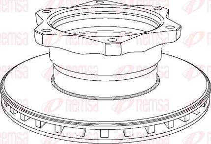 Kawe NCA1058.20 - Bremžu diski www.autospares.lv