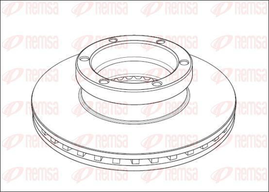 Kawe NCA1004.20 - Bremžu diski www.autospares.lv