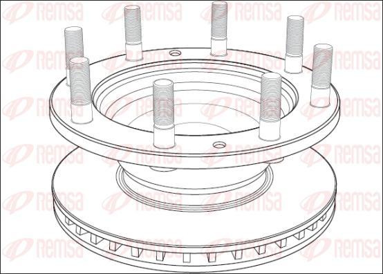 Kawe NCA1003.20 - Bremžu diski www.autospares.lv