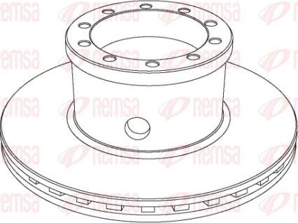 Kawe NCA1019.20 - Bremžu diski www.autospares.lv