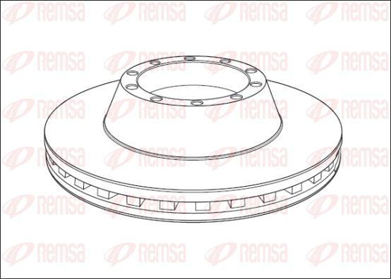 Kawe NCA1013.20 - Bremžu diski www.autospares.lv