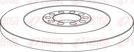 Kawe NCA1031.10 - Bremžu diski www.autospares.lv