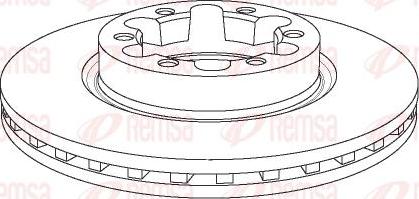 Kawe NCA1145.20 - Bremžu diski autospares.lv