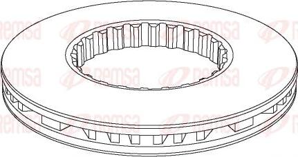 Kawe NCA1146.20 - Bremžu diski www.autospares.lv