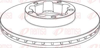 Kawe NCA1148.20 - Bremžu diski autospares.lv