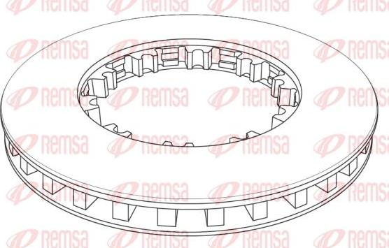 Kawe NCA1143.21 - Bremžu diski www.autospares.lv