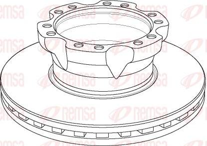 Kawe NCA1154.20 - Bremžu diski www.autospares.lv