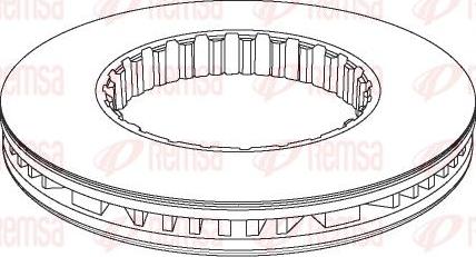 Kawe NCA1177.20 - Bremžu diski www.autospares.lv