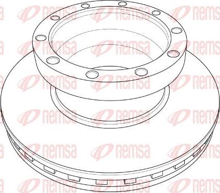 Kawe NCA1211.20 - Bremžu diski www.autospares.lv