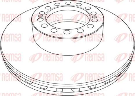 Kawe NCA1238.20 - Bremžu diski www.autospares.lv