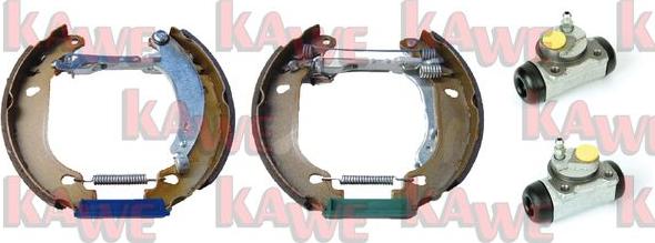 Kawe OEK495 - Brake Shoe Set www.autospares.lv