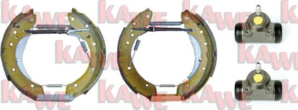 Kawe OEK451 - Brake Shoe Set www.autospares.lv