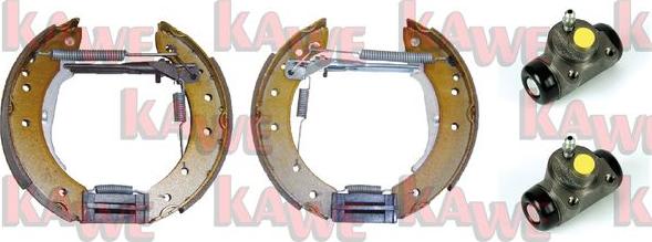 Kawe OEK408 - Brake Shoe Set www.autospares.lv