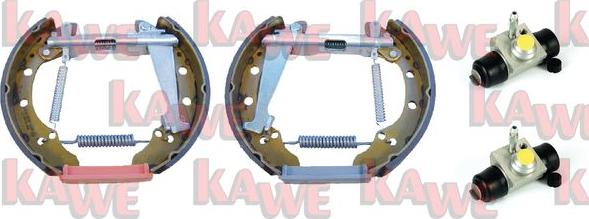 Kawe OEK407 - Brake Shoe Set www.autospares.lv