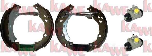 Kawe OEK550 - Brake Shoe Set www.autospares.lv