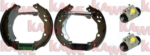 Kawe OEK551 - Brake Shoe Set www.autospares.lv