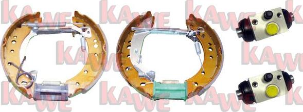 Kawe OEK519 - Brake Shoe Set www.autospares.lv