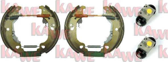 Kawe OEK520 - Brake Shoe Set www.autospares.lv