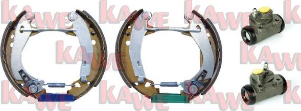 Kawe OEK080 - Brake Shoe Set www.autospares.lv