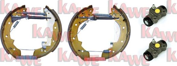 Kawe OEK087 - Bremžu loku komplekts www.autospares.lv