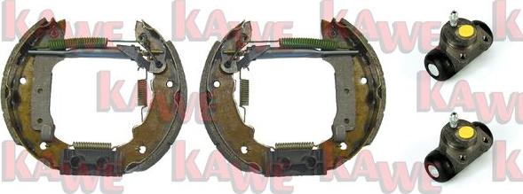 Kawe OEK031 - Brake Shoe Set www.autospares.lv