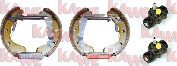 Kawe OEK071 - Bremžu loku komplekts www.autospares.lv