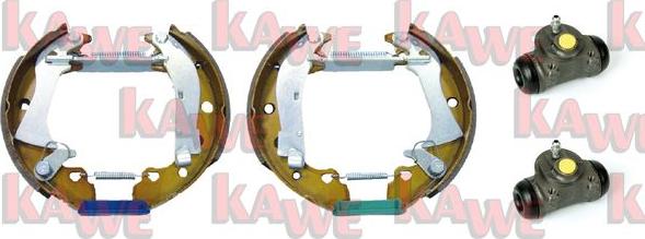 Kawe OEK152 - Brake Shoe Set www.autospares.lv