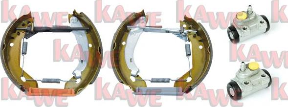 Kawe OEK180 - Brake Shoe Set www.autospares.lv